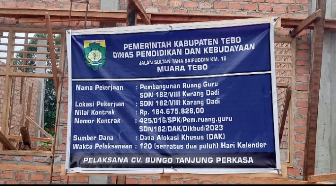 Logo Kabupaten Bungo, di Proyek Dinas Pendidikan Tebo