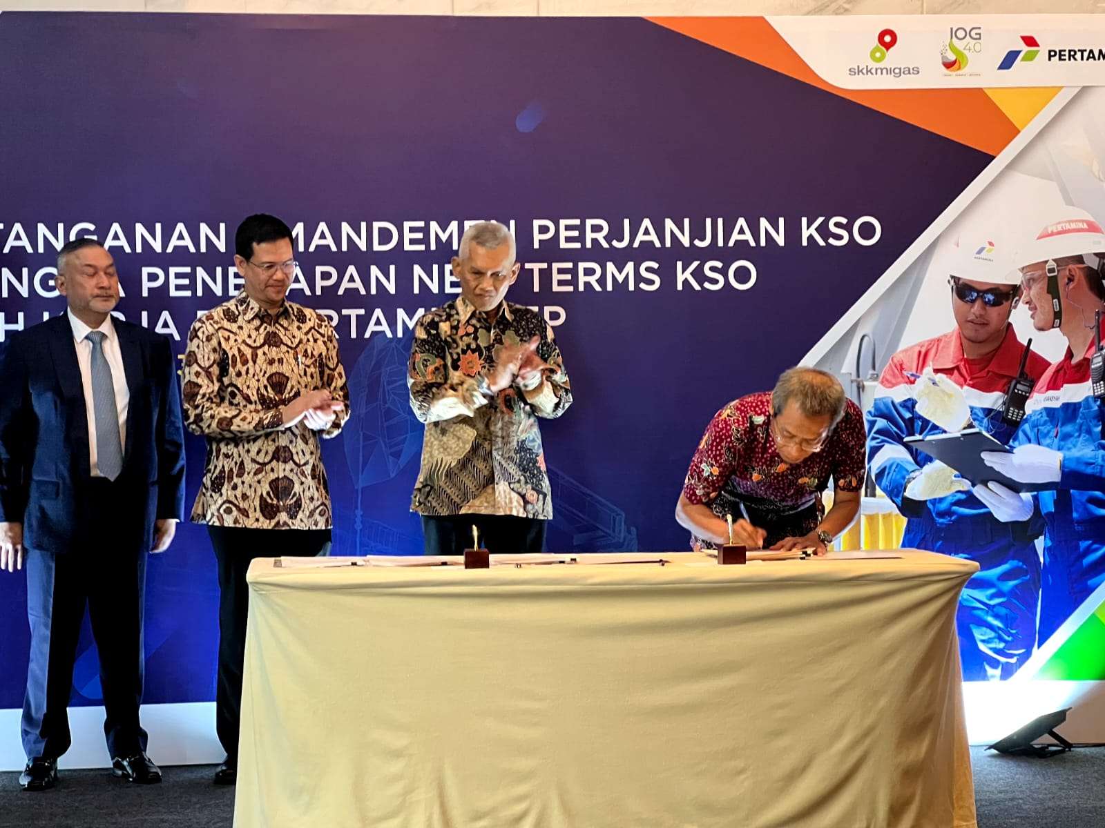  Tingkatkan Produksi Migas, PT Pertamina EP Teken Amandemen Perjanjian Kerja Sama Operasi