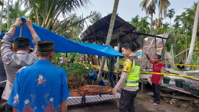 Kebakaran di Tanjab Barat, Lansia Tewas Terpanggang