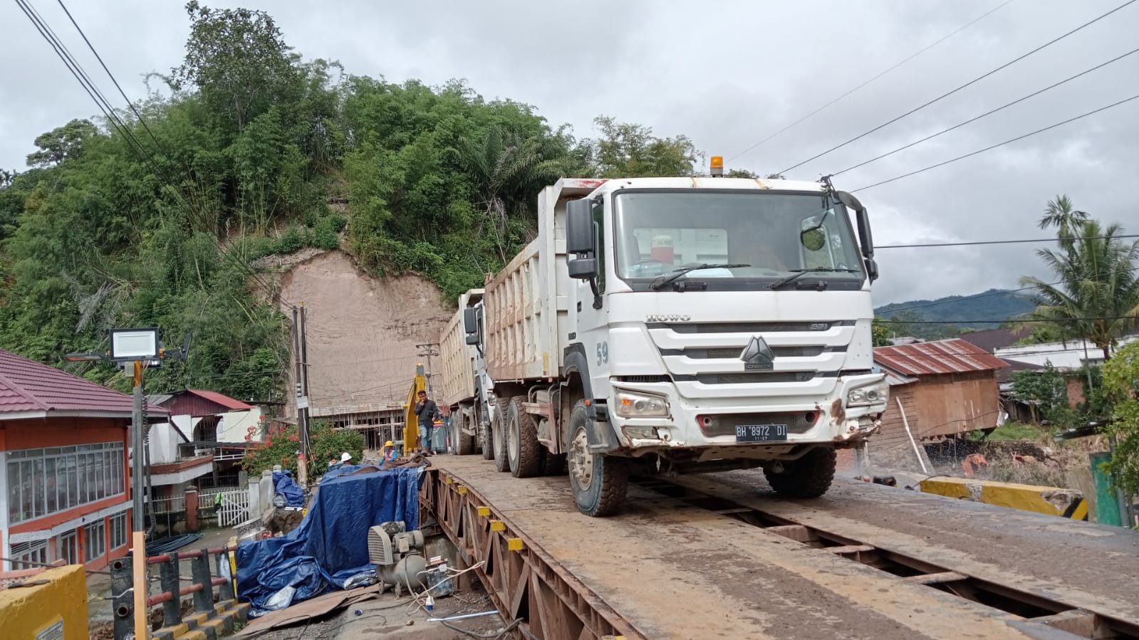 BPJN Jambi: Jembatan Tamiai Sudah Bisa dilalui dan Telah Lulus Uji Coba