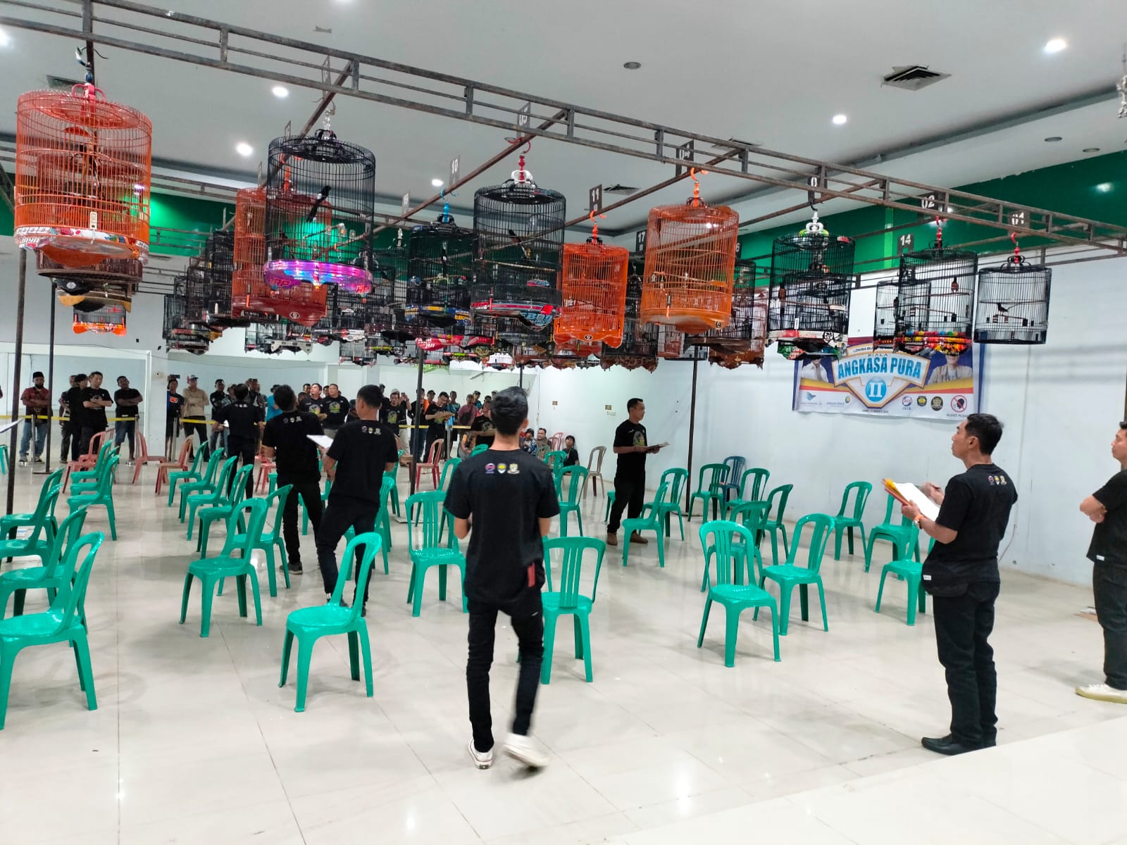 Bersama Ronggolawe Nusantara DPW Jambi, Angkasa Pura II Gelar Lomba Burung Berkicau Perdana secara Indoor