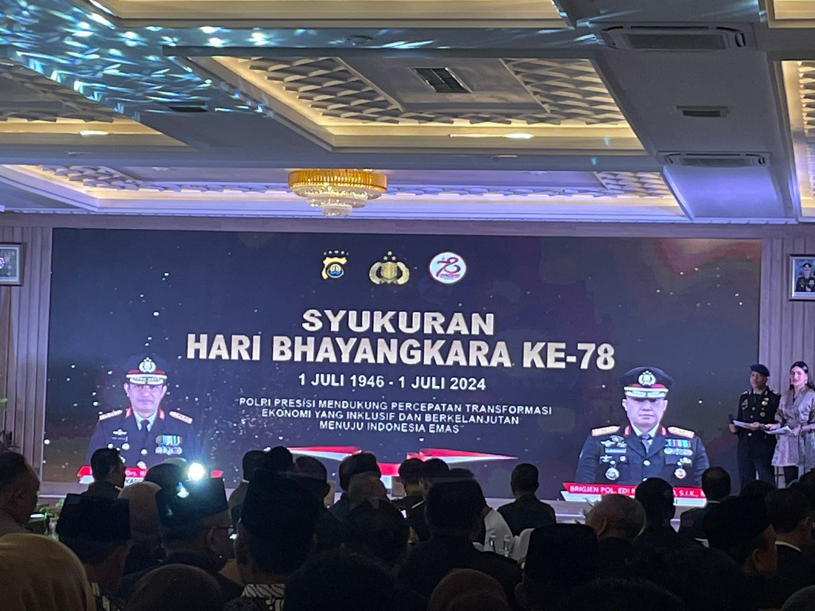 PT Pelindo Regional 2 Jambi Berpartisipasi dalam Syukuran Hari Bhayangkara ke-78 Tahun 2024