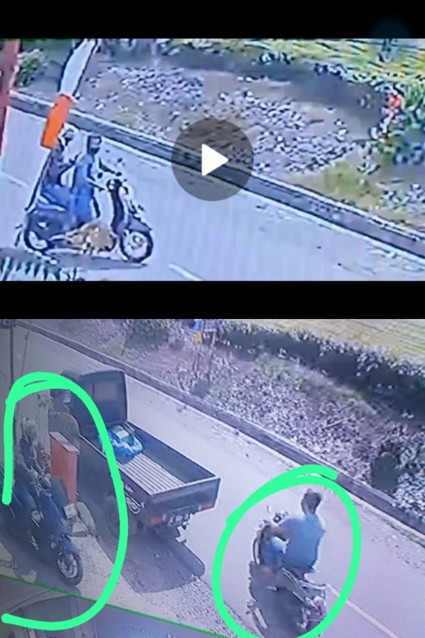 Aksi Maling Motor N Mex di Kerisik Tuo Kayu Aro Kerinci Terekam CCTV, Pelaku 2 Orang.