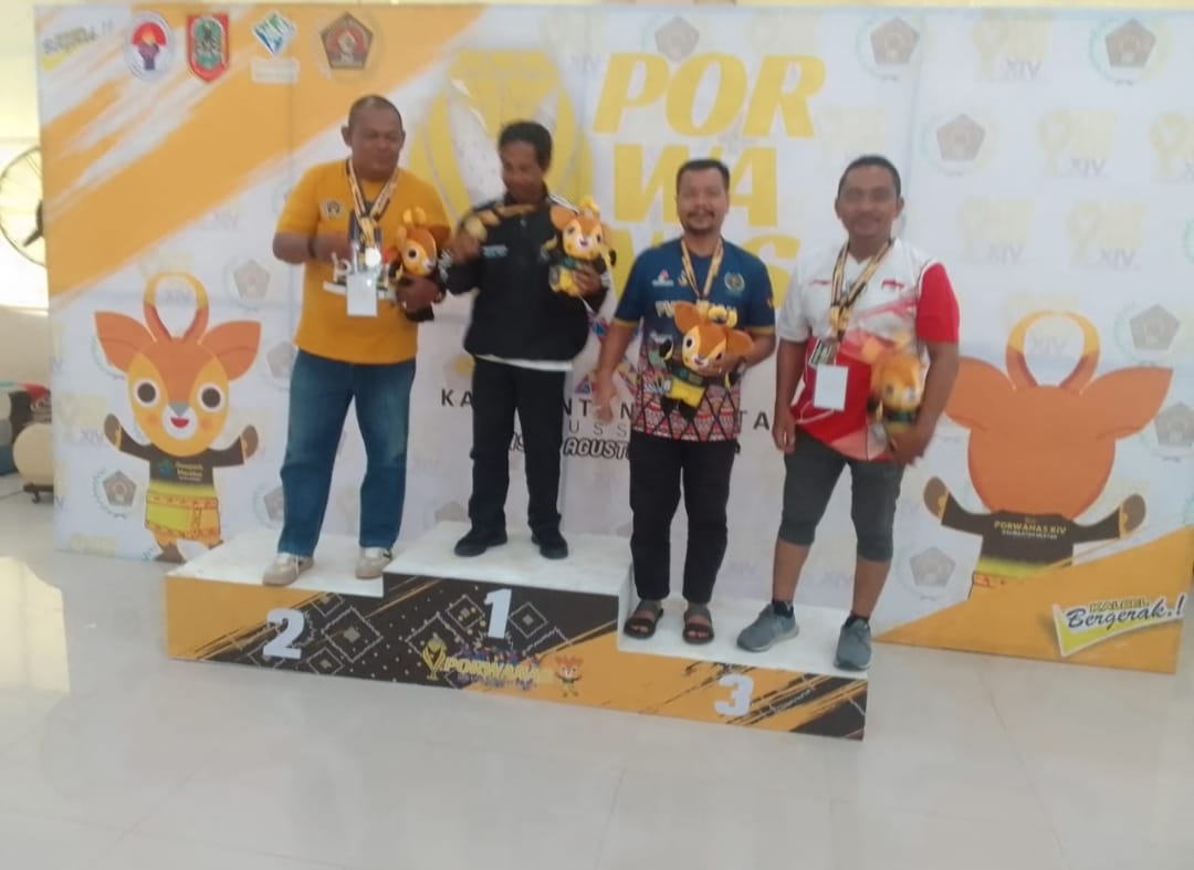 Cabang Olahraga Domino Perorangan Meraih Medali Perak Juara II di Porwanas Banjarmasin 