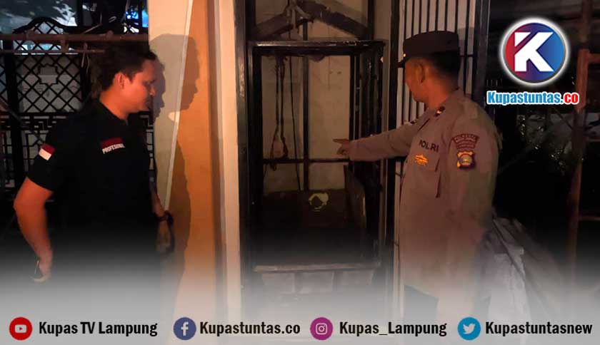 Lift Sekolah Az Zahra Bandar Lampung Terjatuh, 7 Pekerja  Tewas