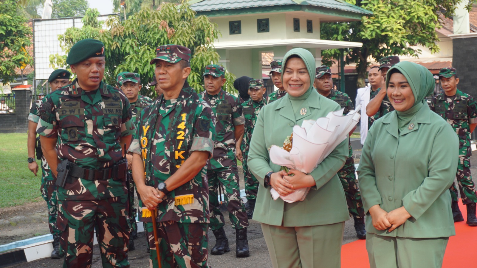 Kunker di Yonif 142/KJ, Pangdam II/Sriwijaya Tekankan Prajurit Harus Prima