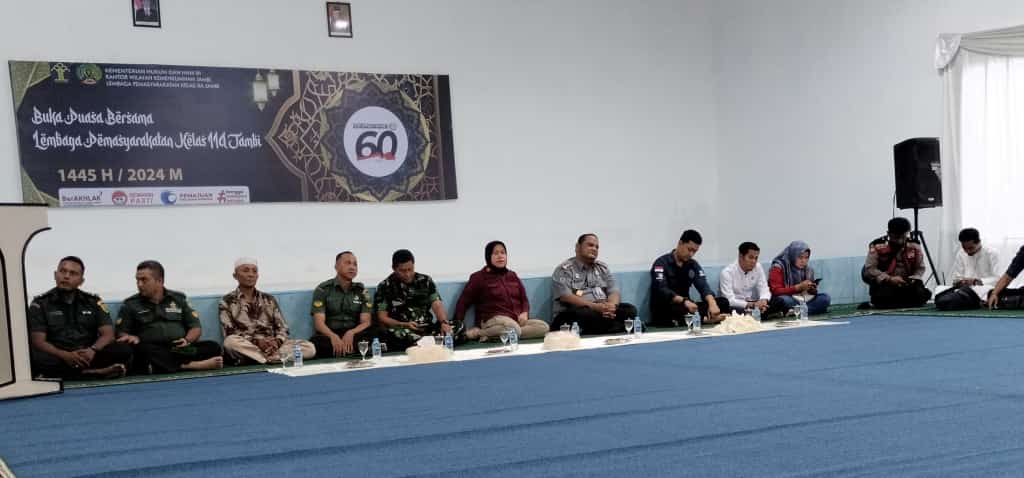 Lapas Kelas IIA Jambi Gelar Buka Puasa Bersama dengan Instansi Terkait dan Awak Media