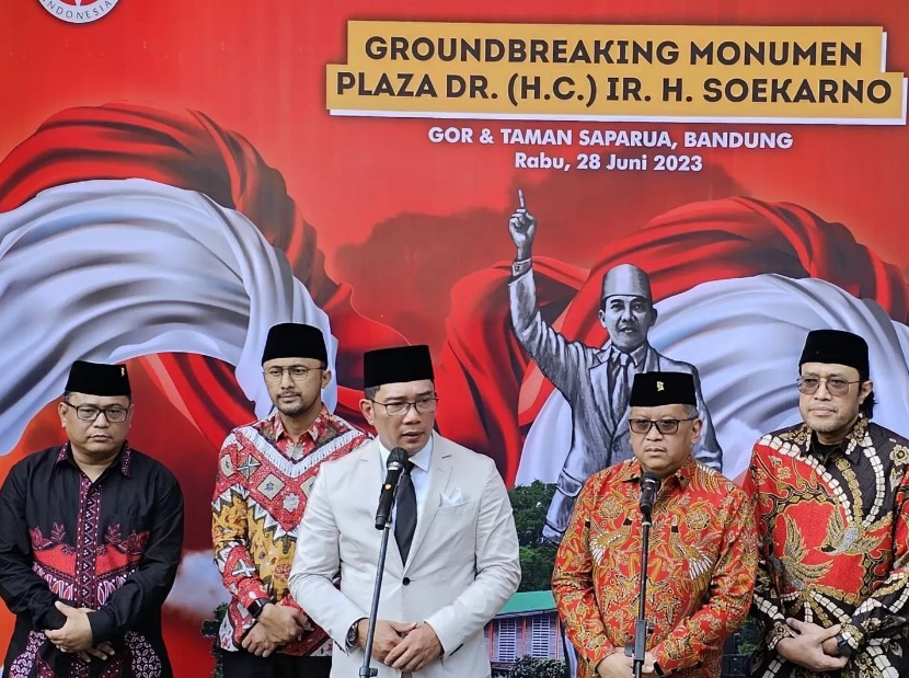 Di Bandung Bakal Dibangun Patung Bung Karno Tertinggi di Indonesia