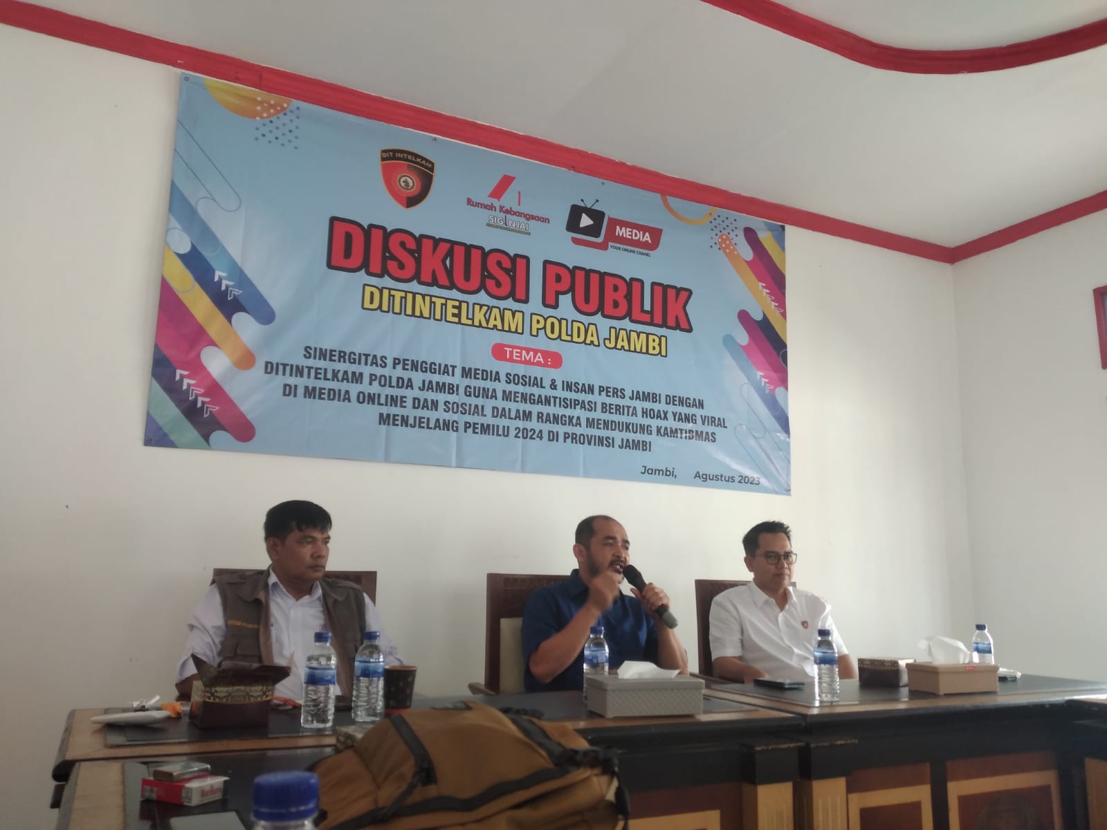 Direktur Intelkam Polda Jambi Mengapresiasi Peran Media dalam Ciptakan Kondisi Kamtibmas yang Kondusif di Jambi